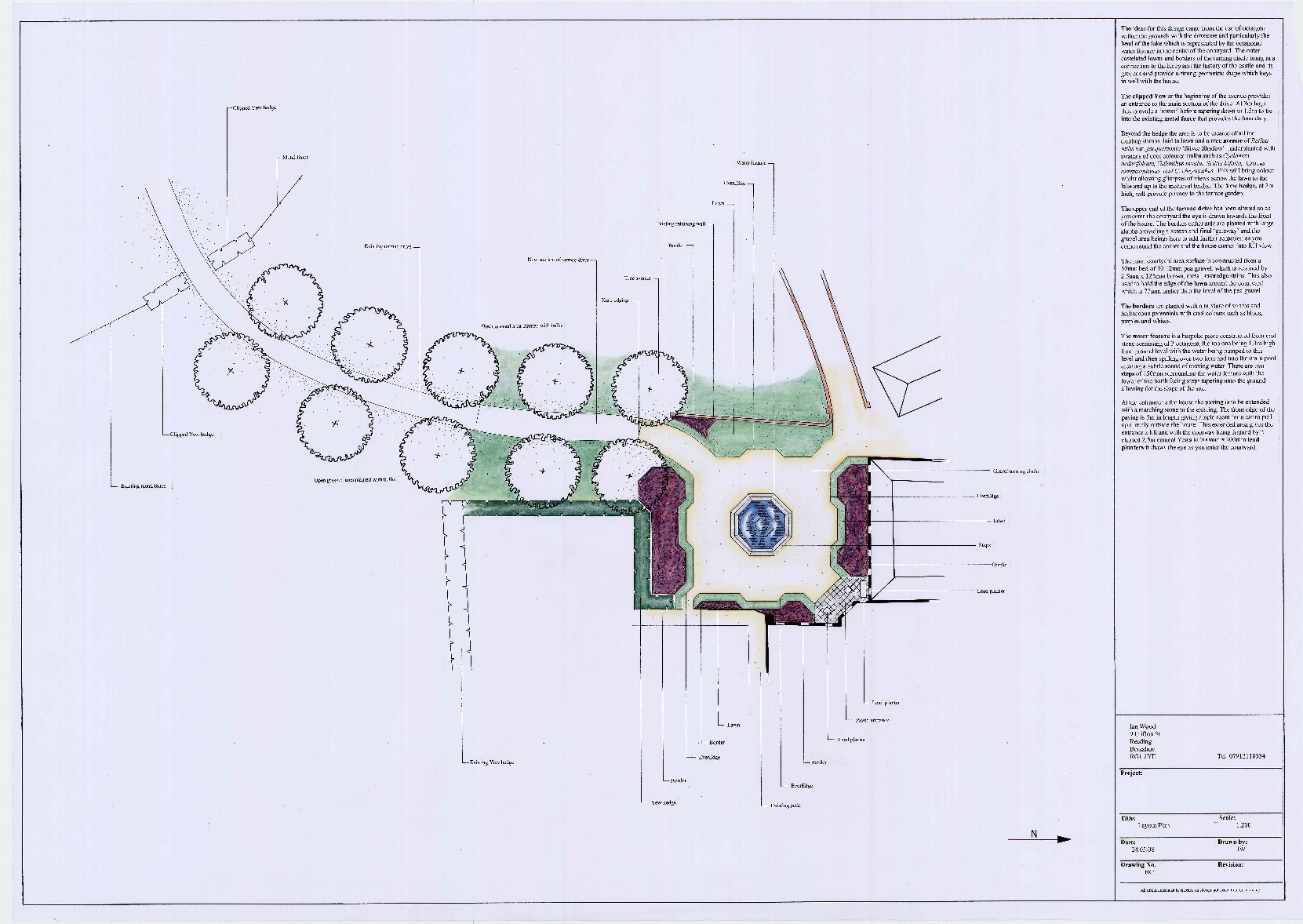 Rendered Layout Plan.