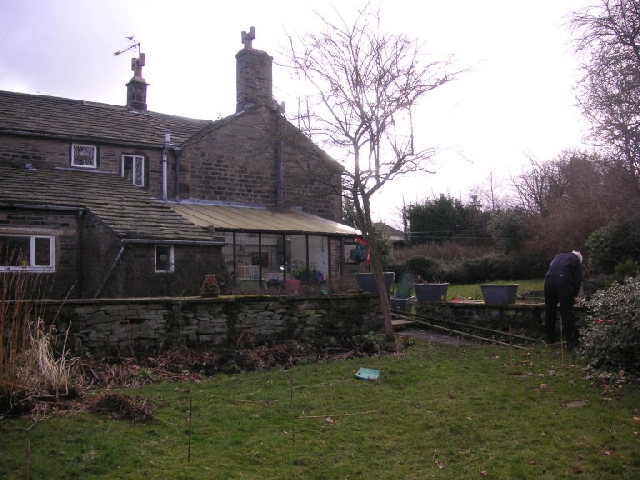 View of Ramp and Wall Before Landscaping.