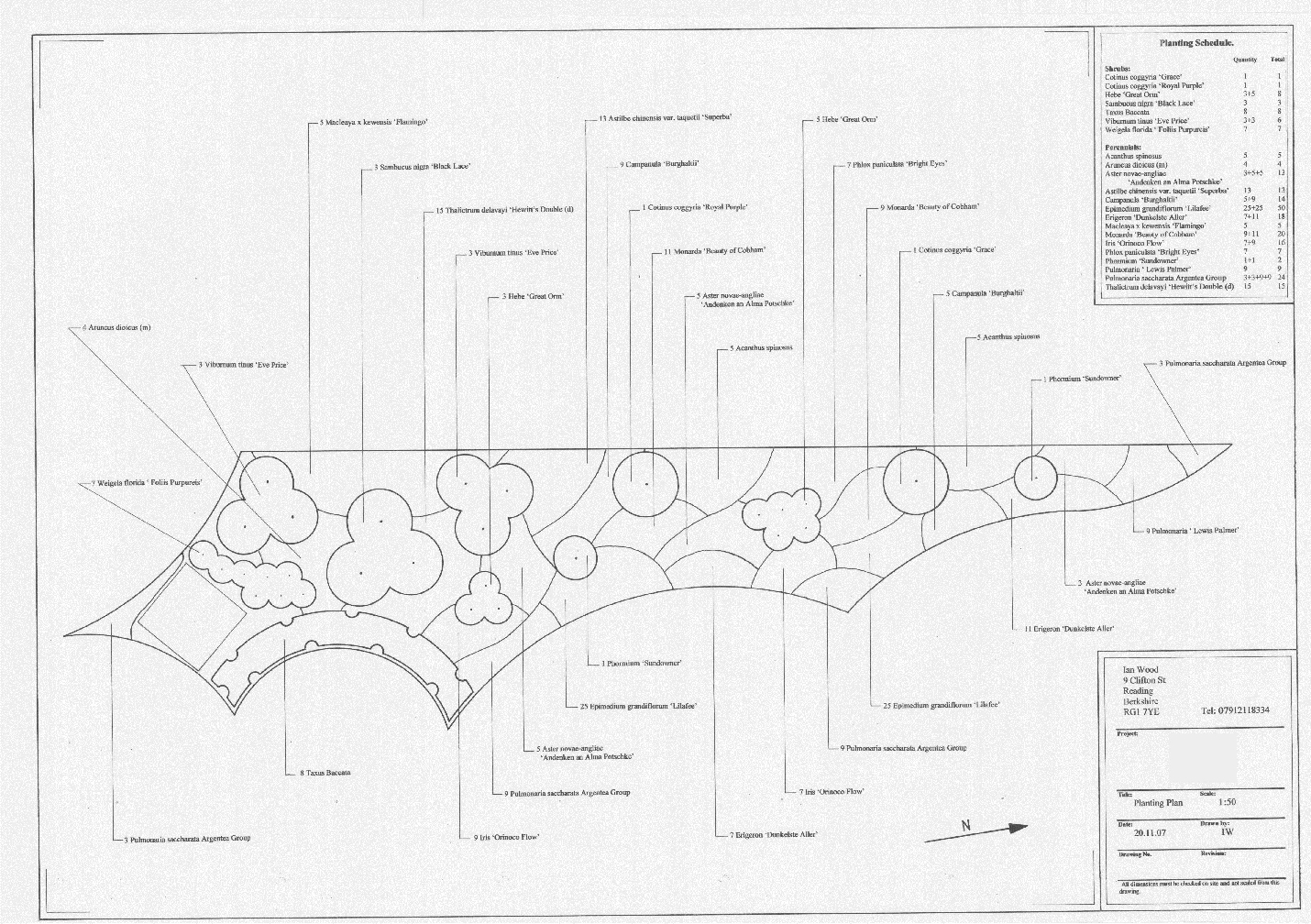 Planting Plan.