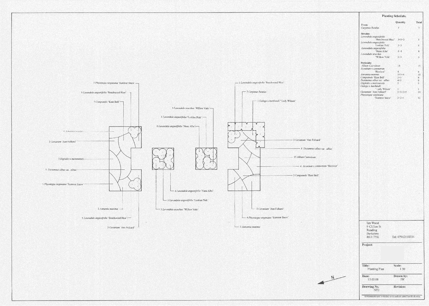 Planting Plan.