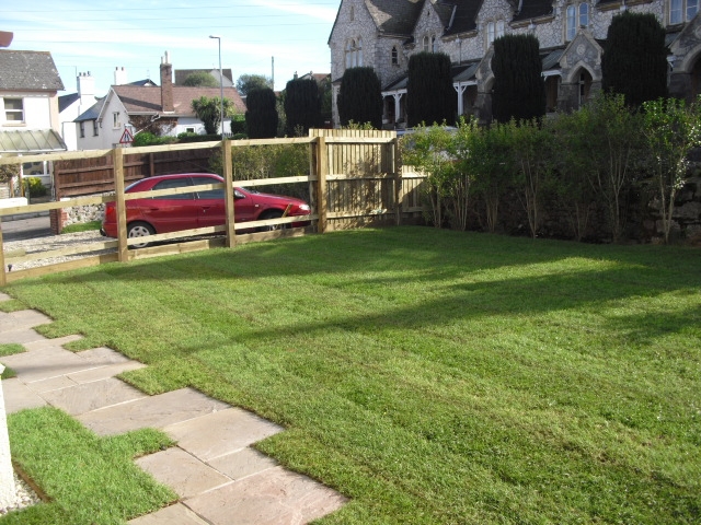 turf laying Newton Abbot