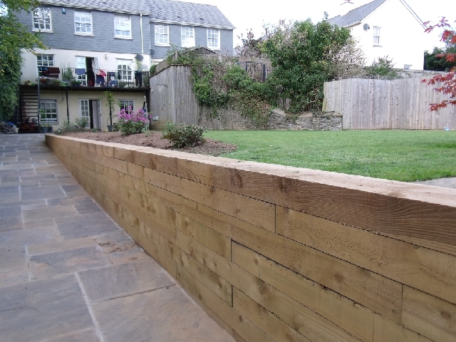 tanalised treated softwood railway sleeper